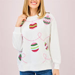 Mary Square- Sweatshirt Sarah Ornaments