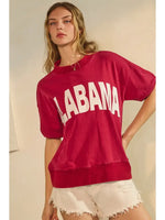 Oddi Acid Washed Short Sleeve Sweatshirt