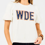 Mary Square Tina Auburn Top