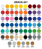 Oracal 651 Adhesive- 12"x 24"