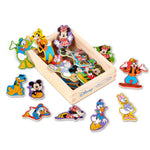 Melissa & Doug- Disney Mickey Mouse Wooden Magnets