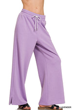 Zenana Scuba Drawstring Pants