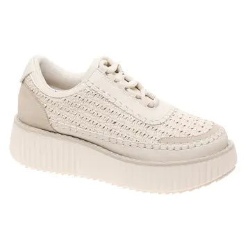 Pierre Dumas Sweet Sneakers In Cream