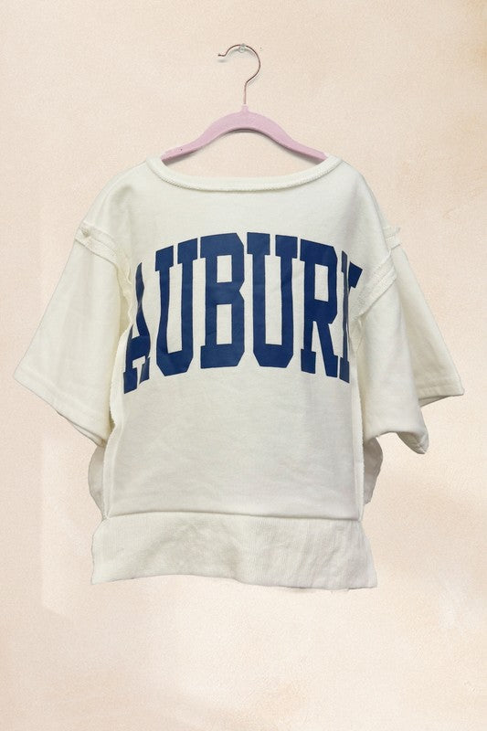 Oddi Kids Auburn Boatneck Pullover