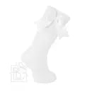 Carlomagno- Cotton Knee Socks W/ Double Bow