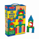 Melissa & Doug - 100 Wooden Blocks