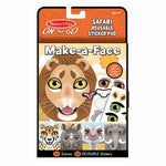 On the Go! Make-a-Face Reusable Sticker Pad