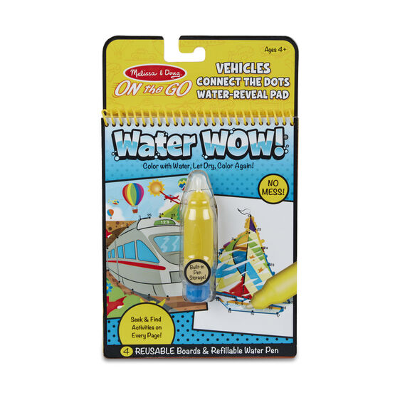 Water Wow! Connect the Dots Water-Reveal Pad