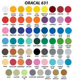 Oracal 631 Adhesive Vinyl 12" X 12"