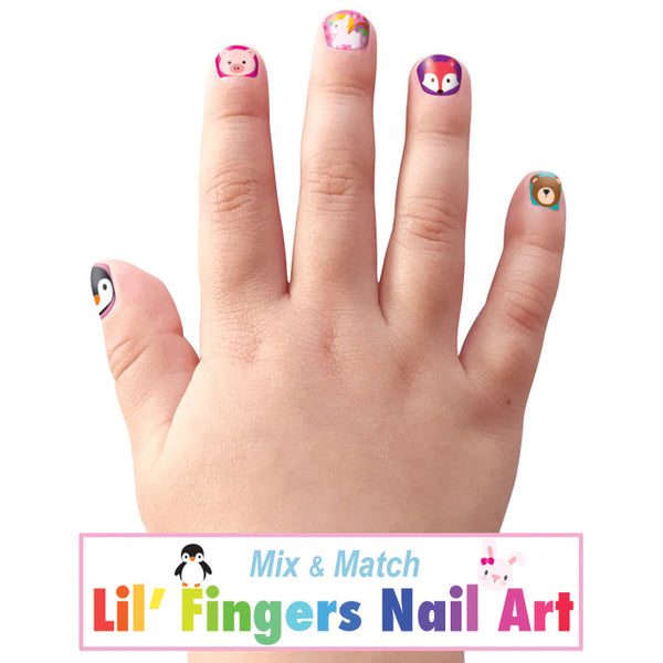 Girl Nation- Lil Finger Nail Art