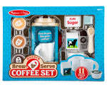 Melissa & Doug - Wooden Brew & Serve Coffee Set