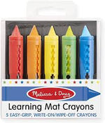 Learning Mat Crayons