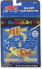 Sea Life Color-Reveal Pad