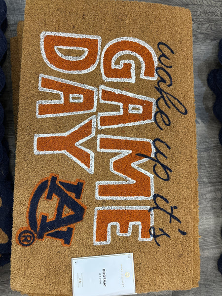 Mary Square Auburn Door Mats (In-Store Only)