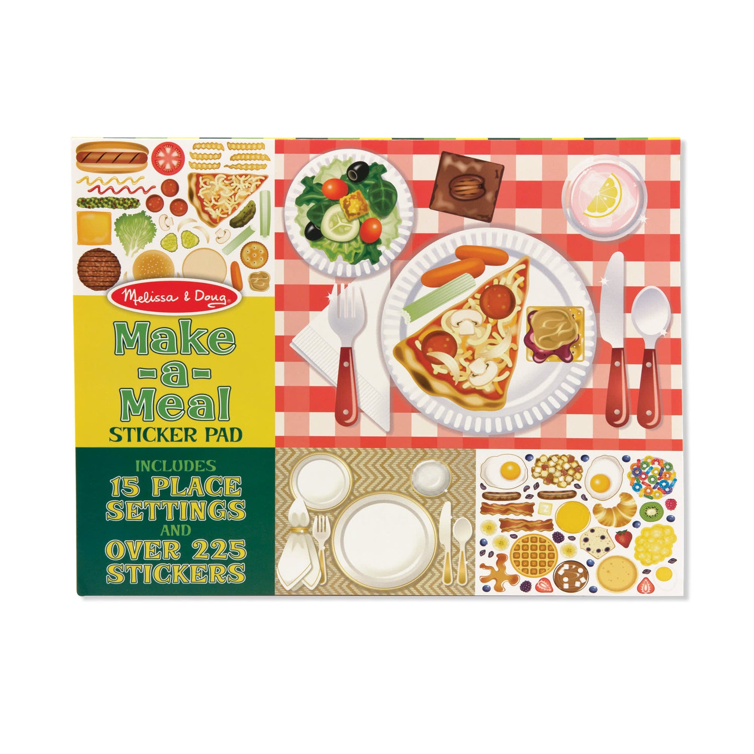 Melissa & Doug- Make-a-Meal Sticker Pad
