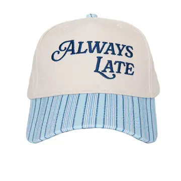 Katydid Always Late Vintage Style Trucker Hats