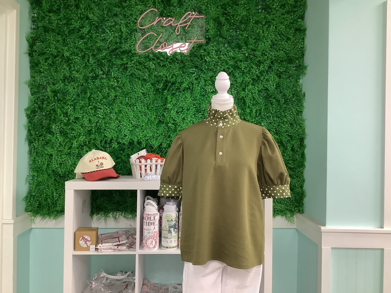 ENTRO Top In Olive
