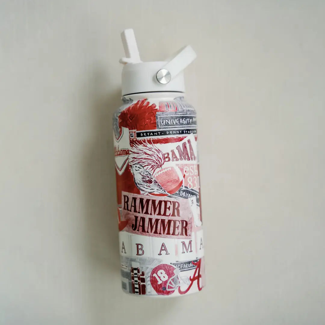 The University of Alabama 32 oz Insulated Water Bottle