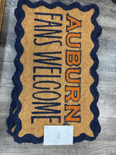Mary Square Auburn Door Mats (In-Store Only)