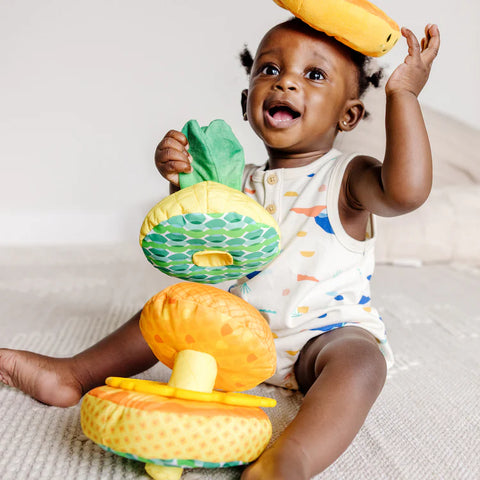 Melissa & Doug- Pineapple Soft Stacker