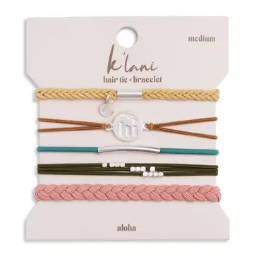 K'Lani hair tie bracelets