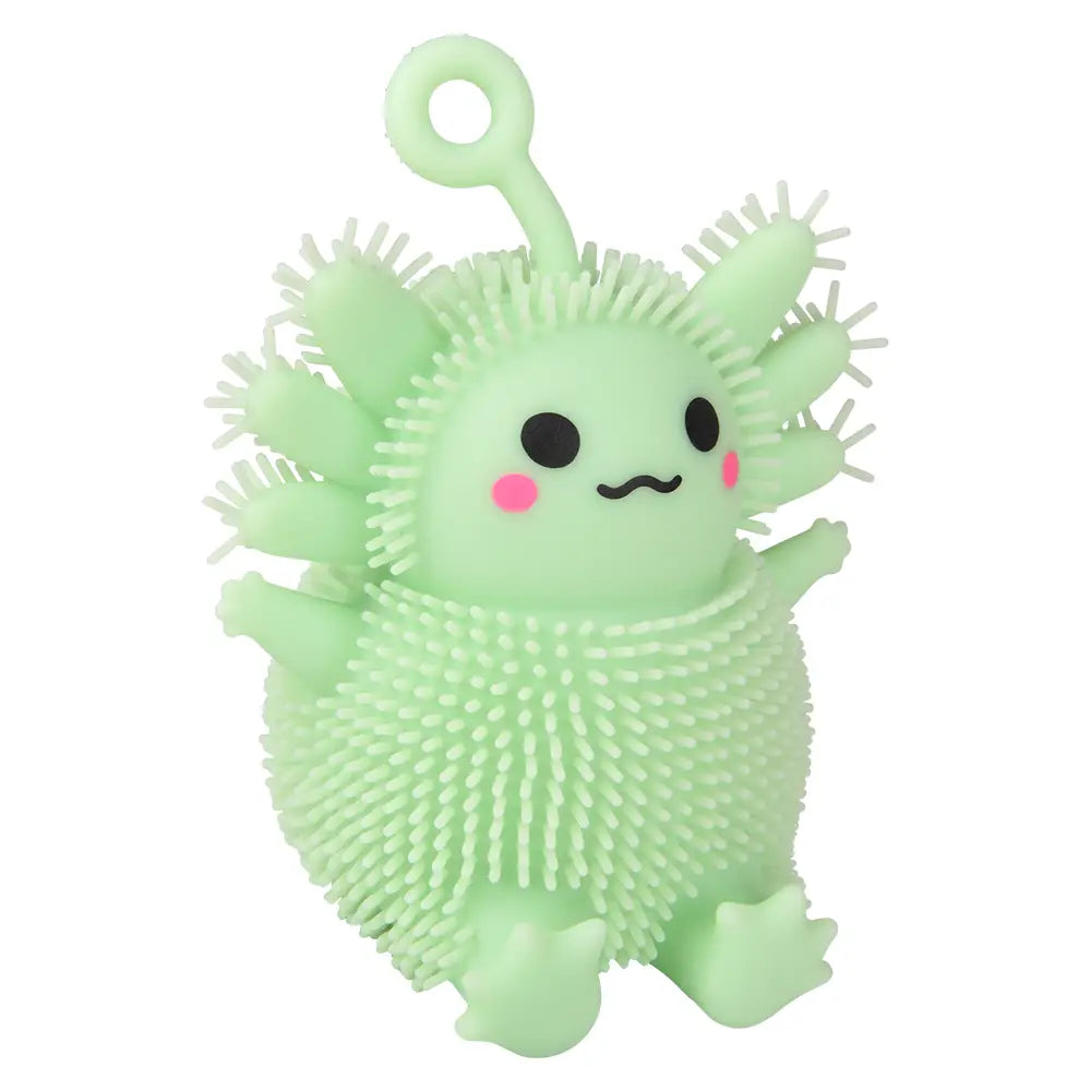 3.5" Light-Up Puffer Axolotl