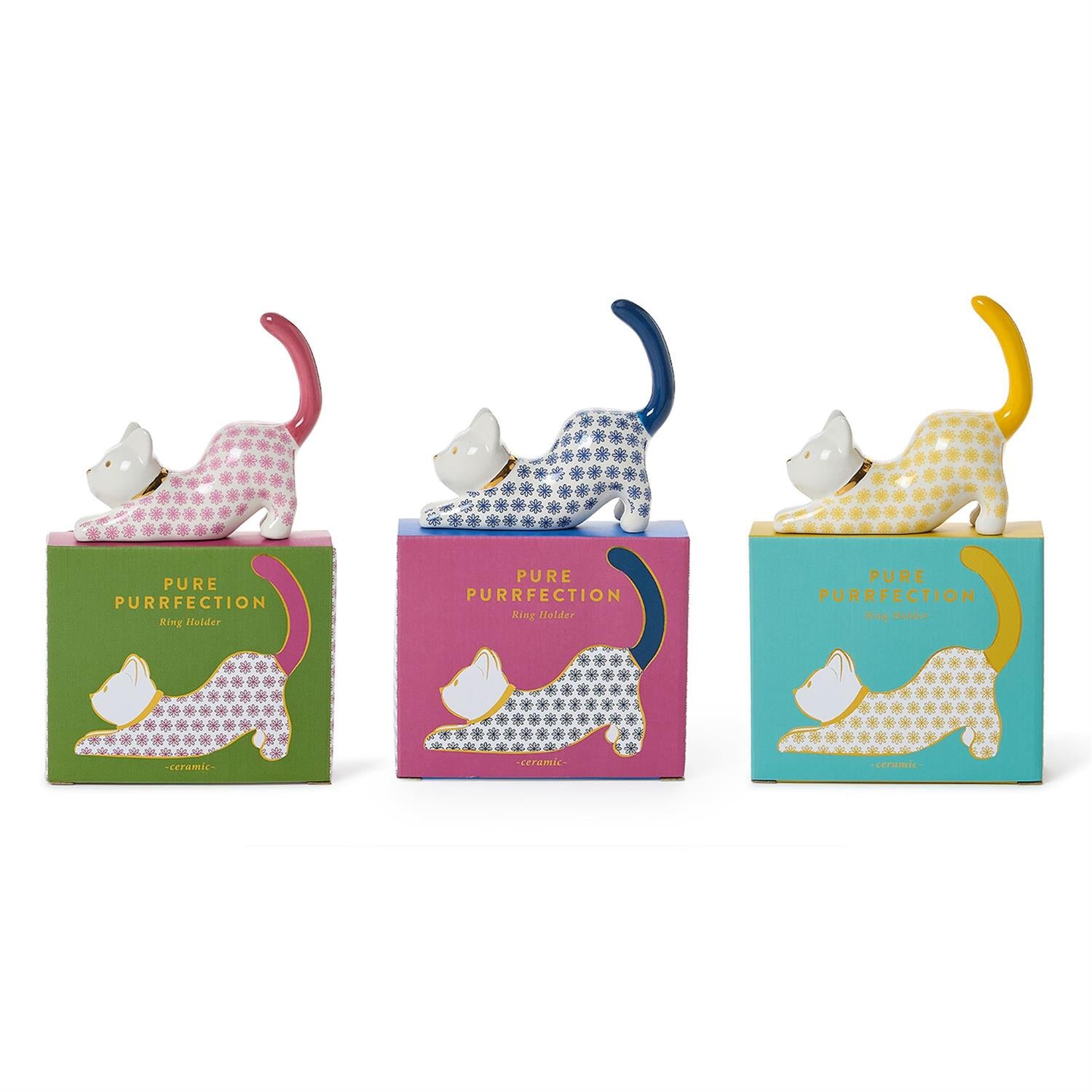 Twos Company Cat Ring Holder