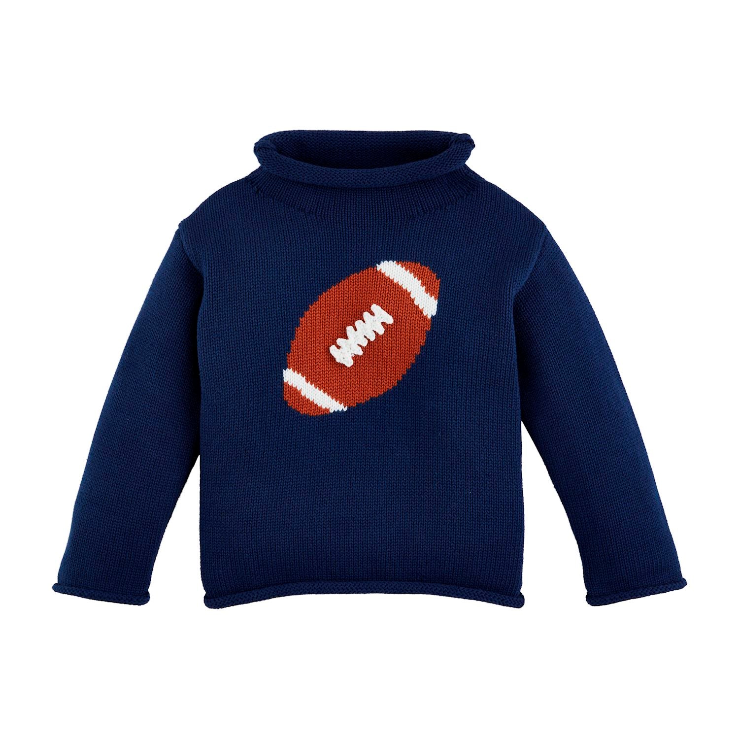 Mudpie- Football Rollneck Sweater #10140008