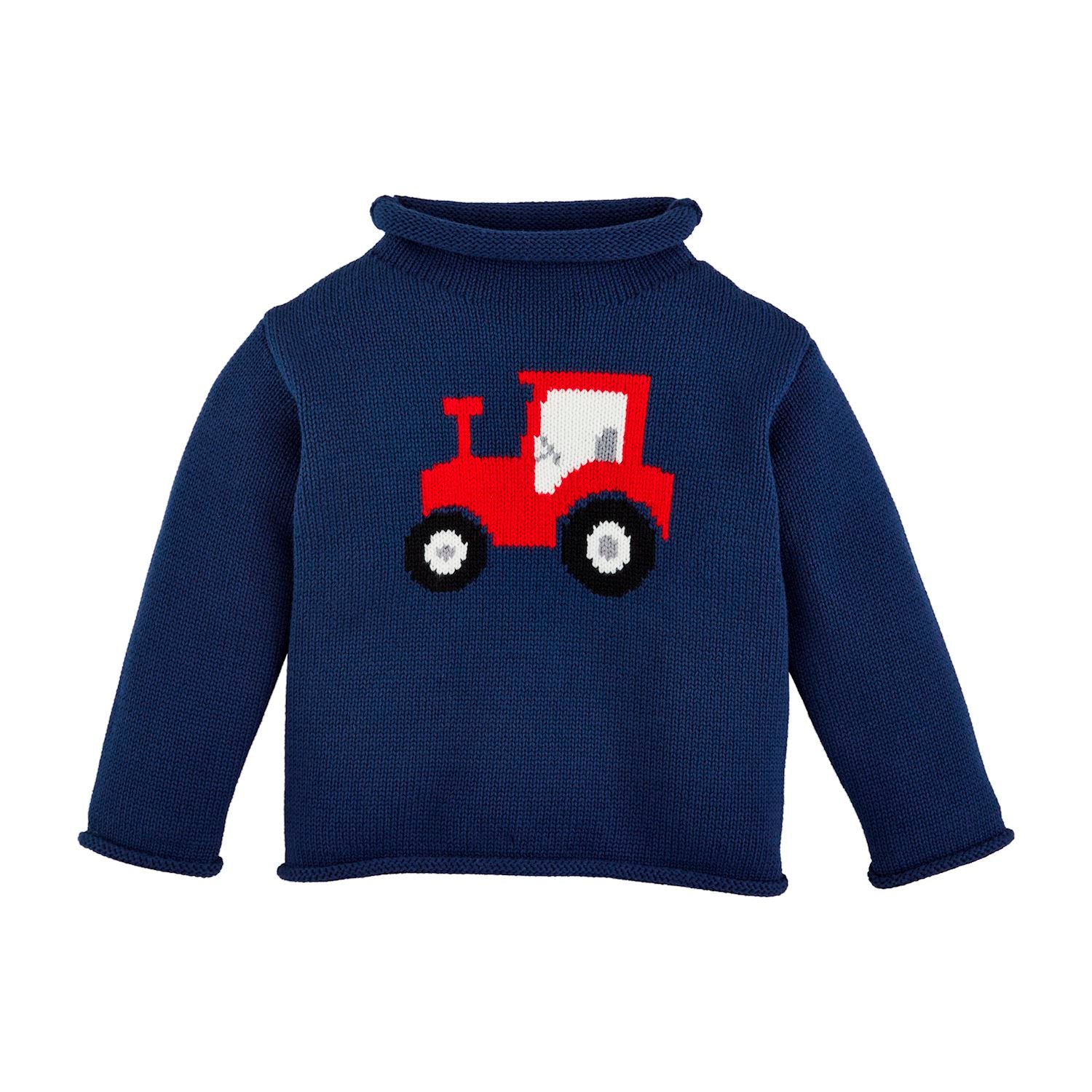 Mudpie- Tractor Rollneck Sweater #10140011