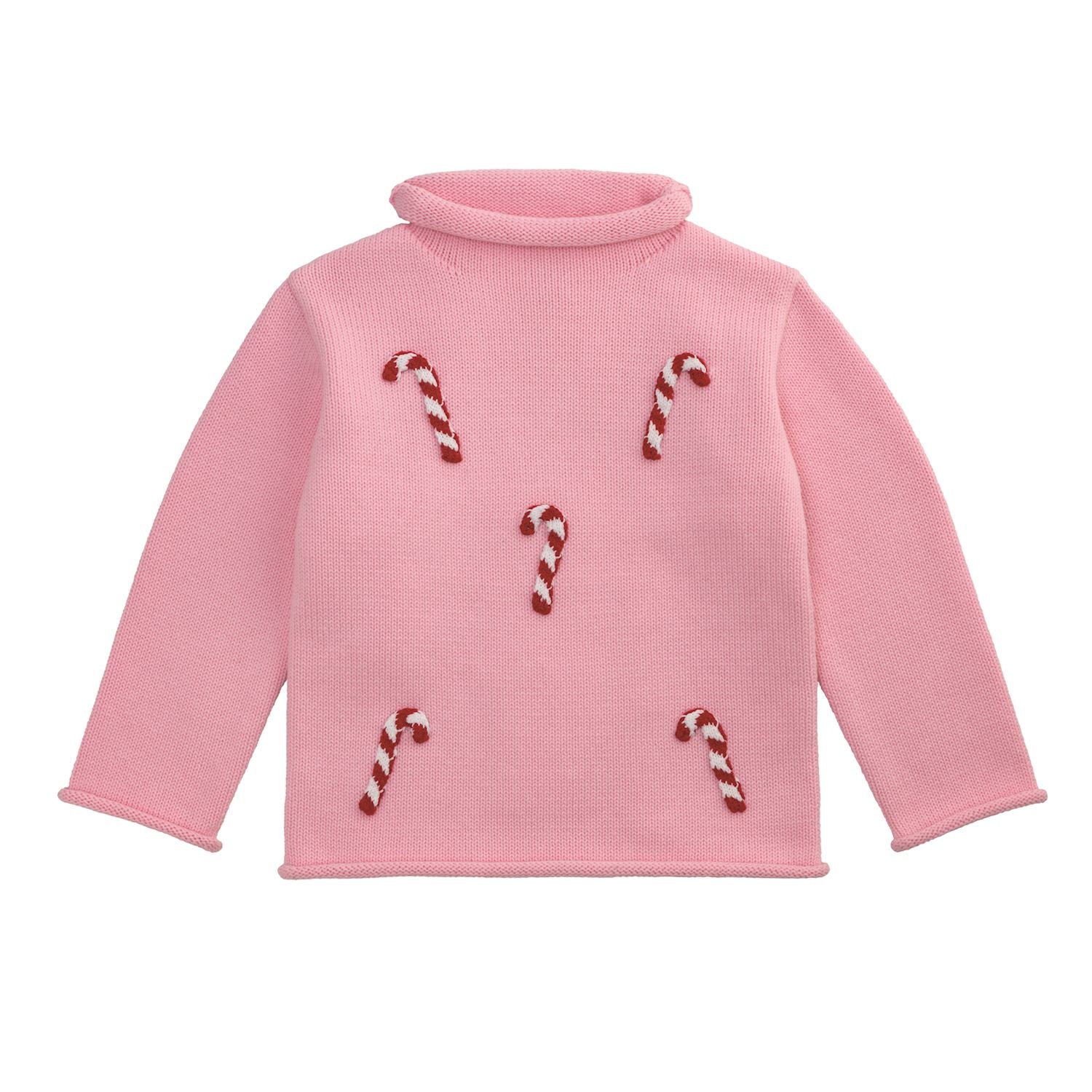 Mudpie- Candy Cane Rollneck Sweater 