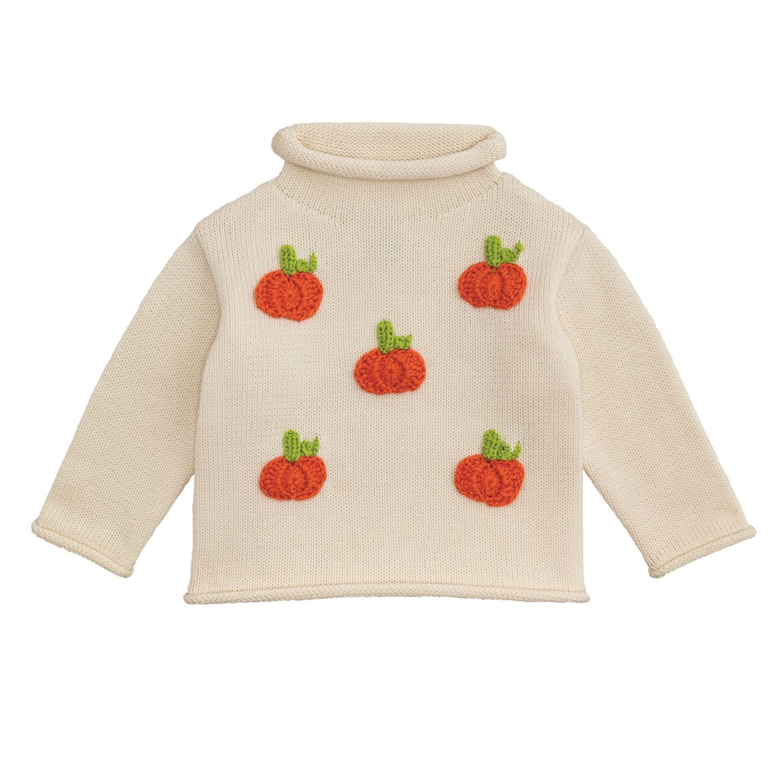 Mudpie- Mini Pumpkin Rollneck Sweater 