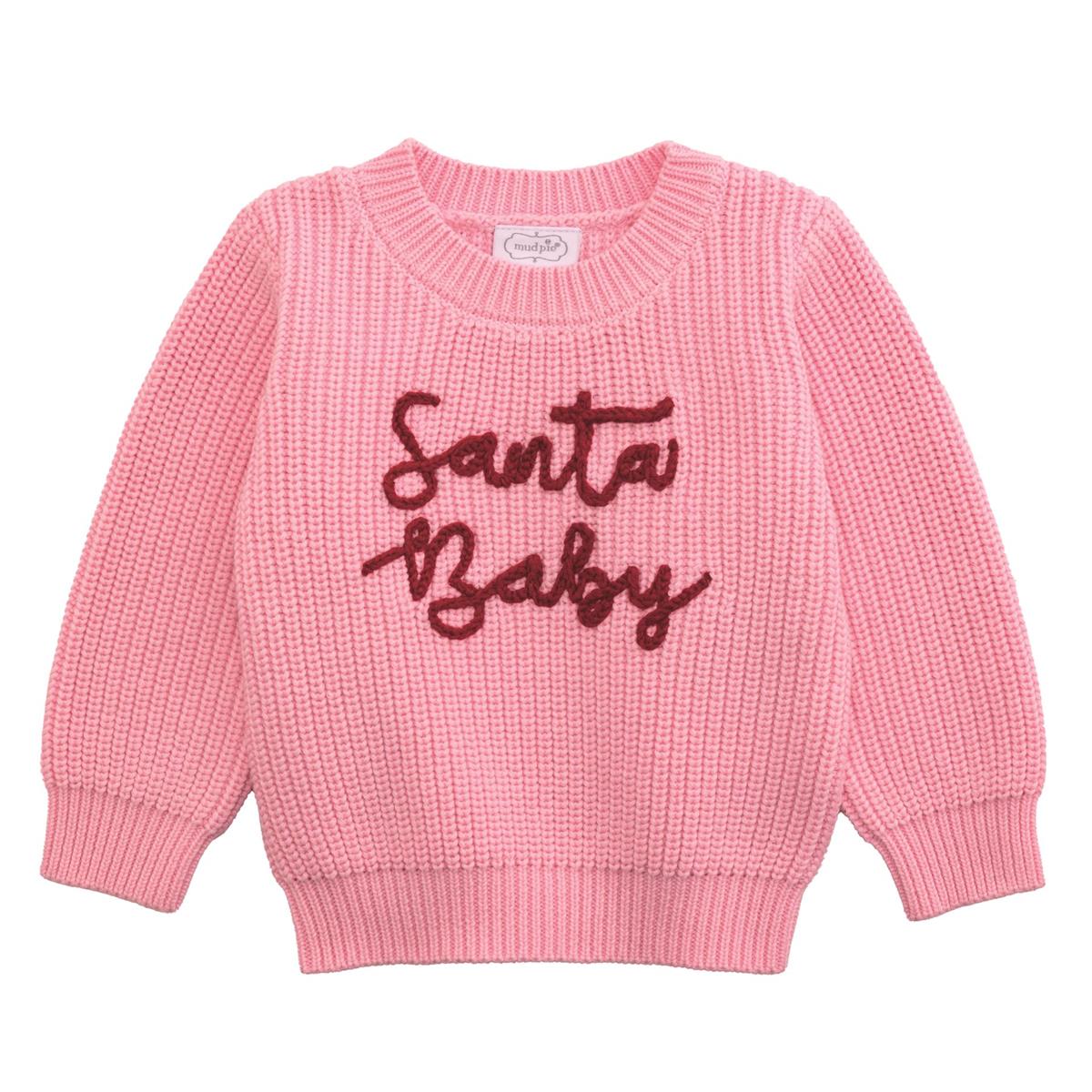 Mudpie- Santa Baby Sweater #10140034
