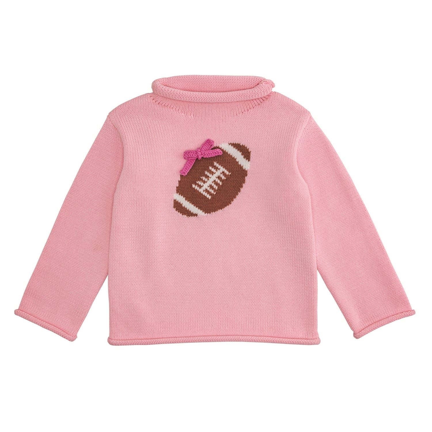 Mudpie- Football Rollneck Sweater 