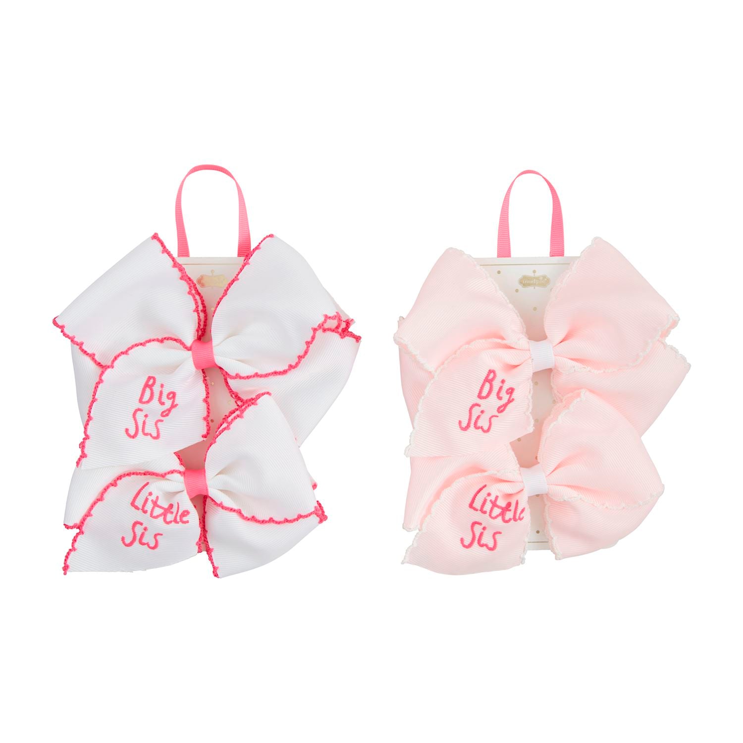 Mudpie- Sister Soft Headband Bow Sets 