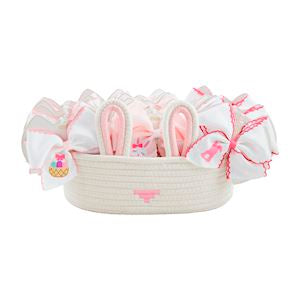 Mudpie-Easter Embroidered Bows # 10160193