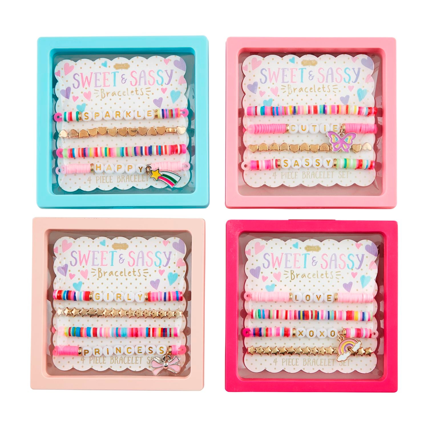 Mudpie- Sweet & Sassy Bracelet Sets 