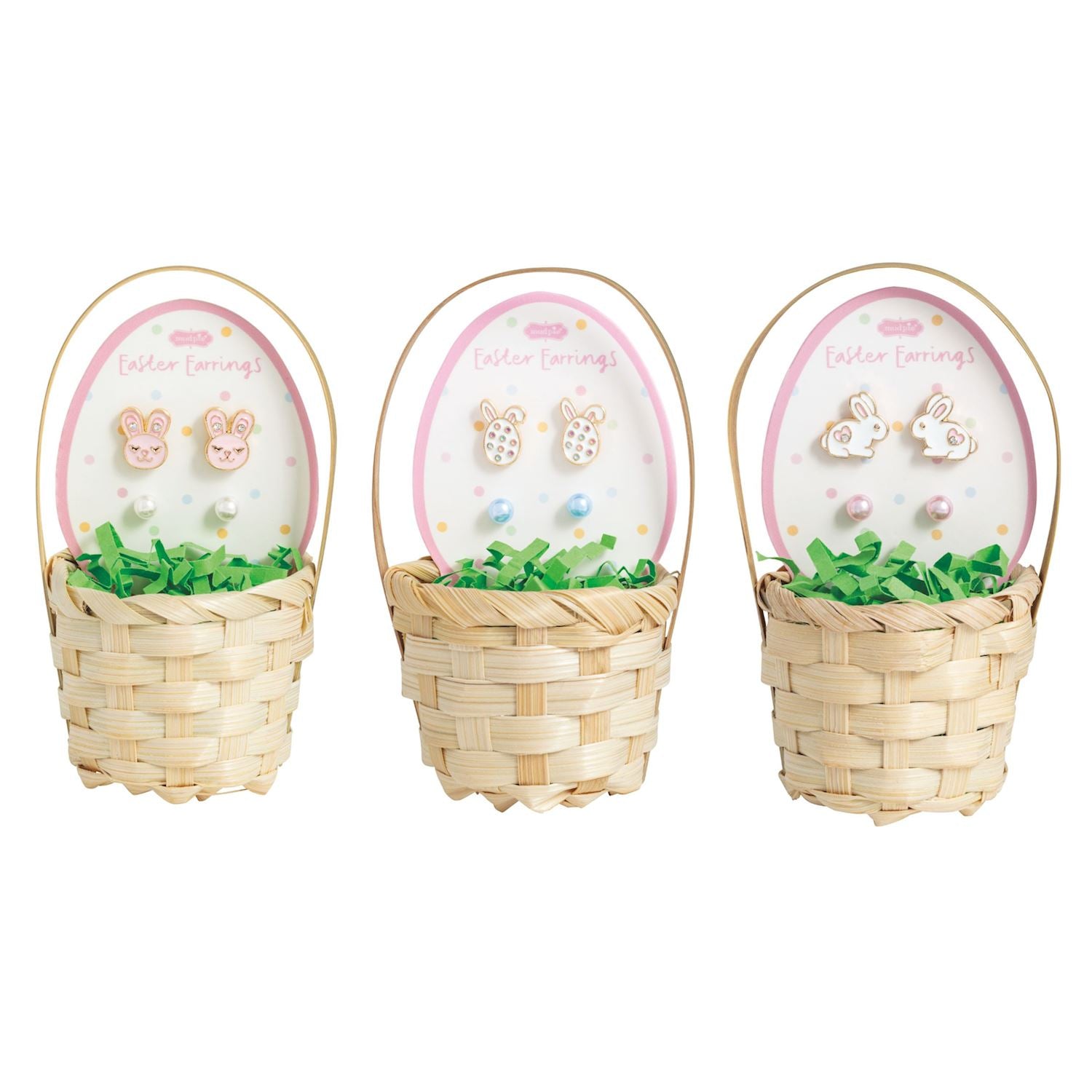 Mudpie Bunny Stud Earring Set 