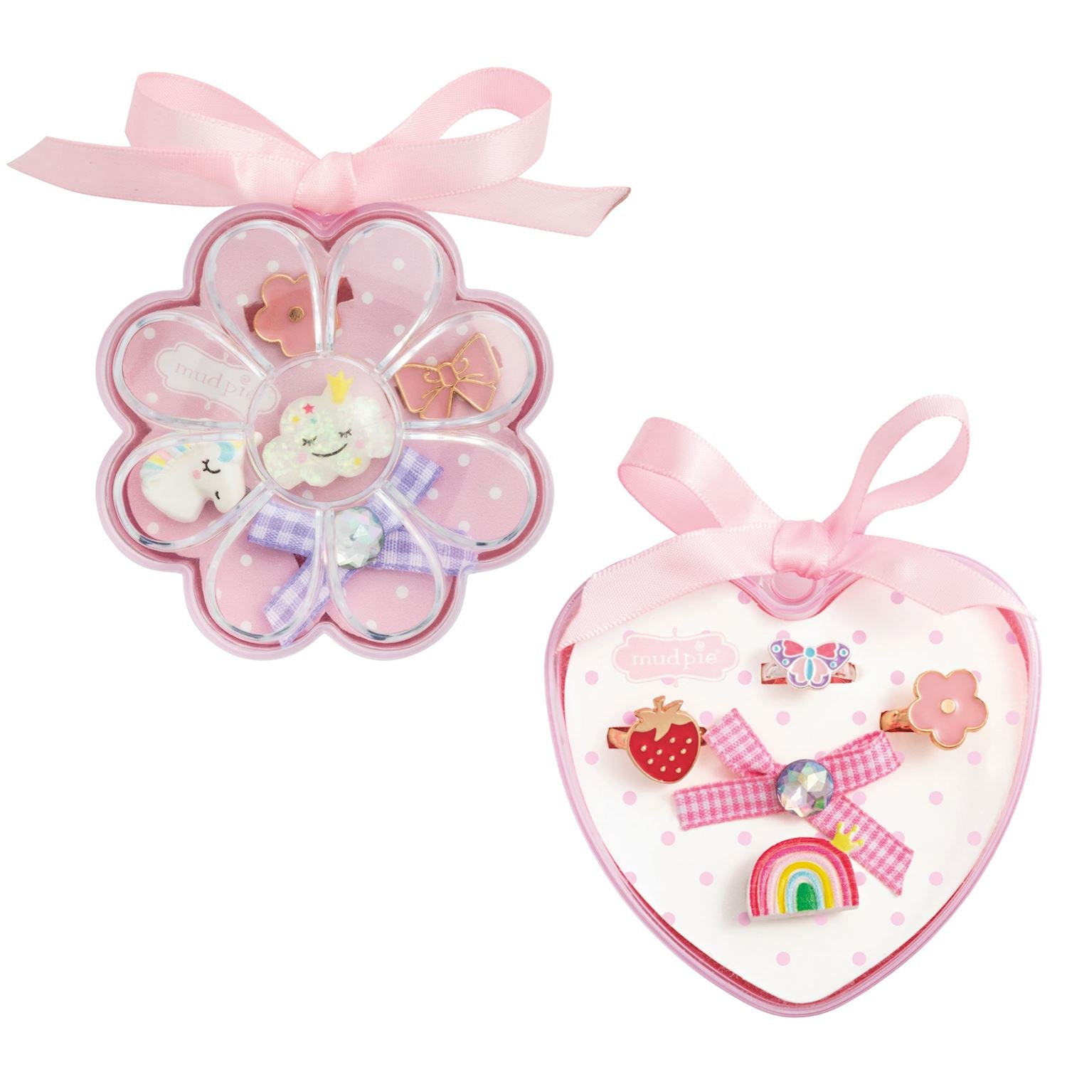 Mudpie- Flower & Heart Ring Sets  