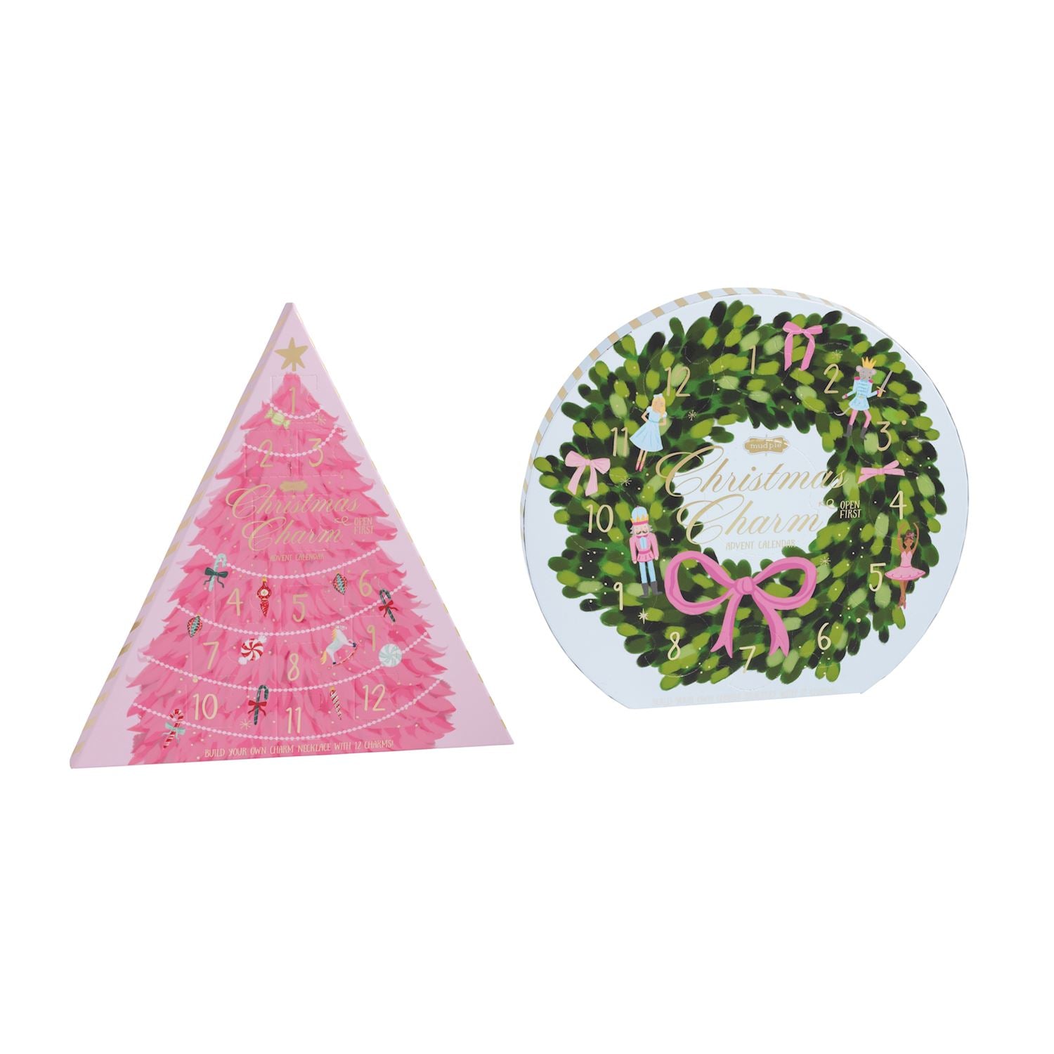 Mudpie- Christmas Charm Advent Calendar Sets 