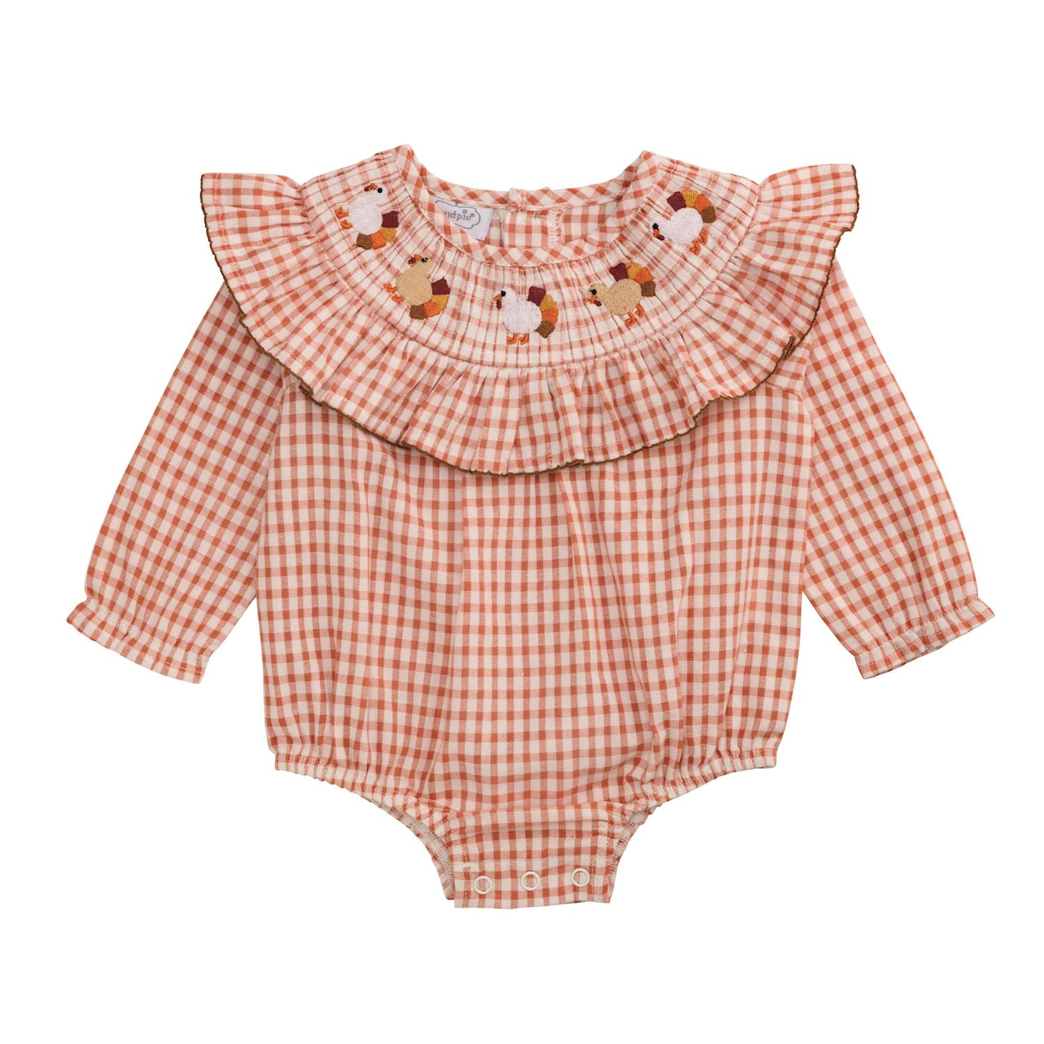 Mudpie- Smocked Turkey Bubble #10710168
