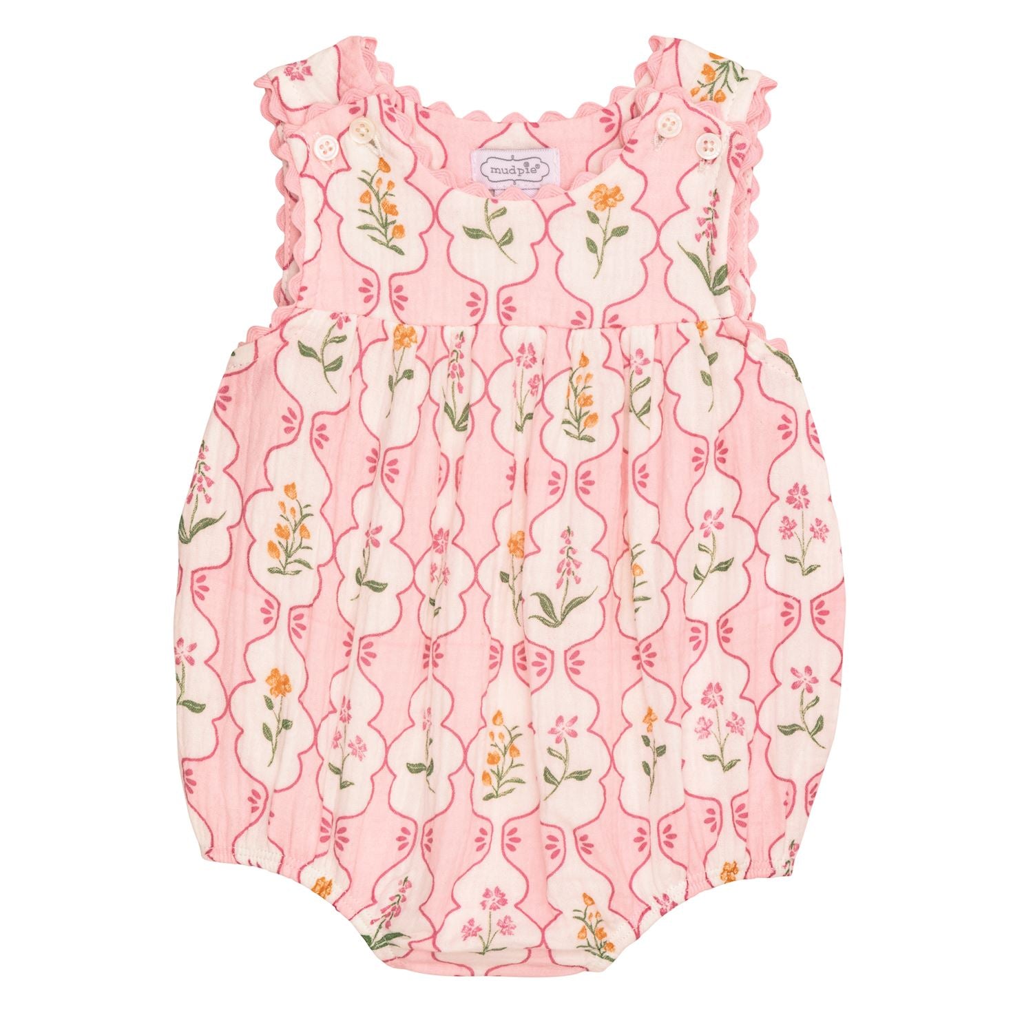 Mudpie Pink Blossom Bubble 