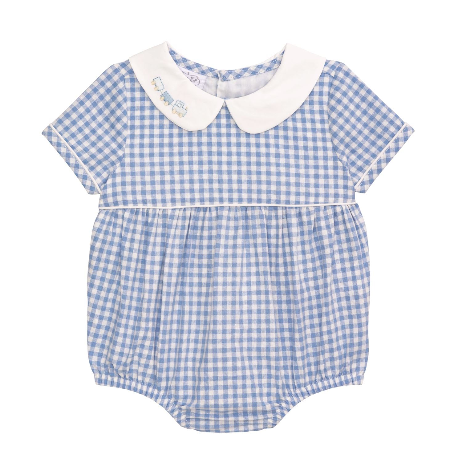 Mudpie Train Gingham Bubble 