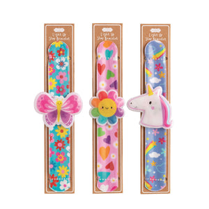 Mudpie- Girl Light-Up Slap Bracelets #10760530