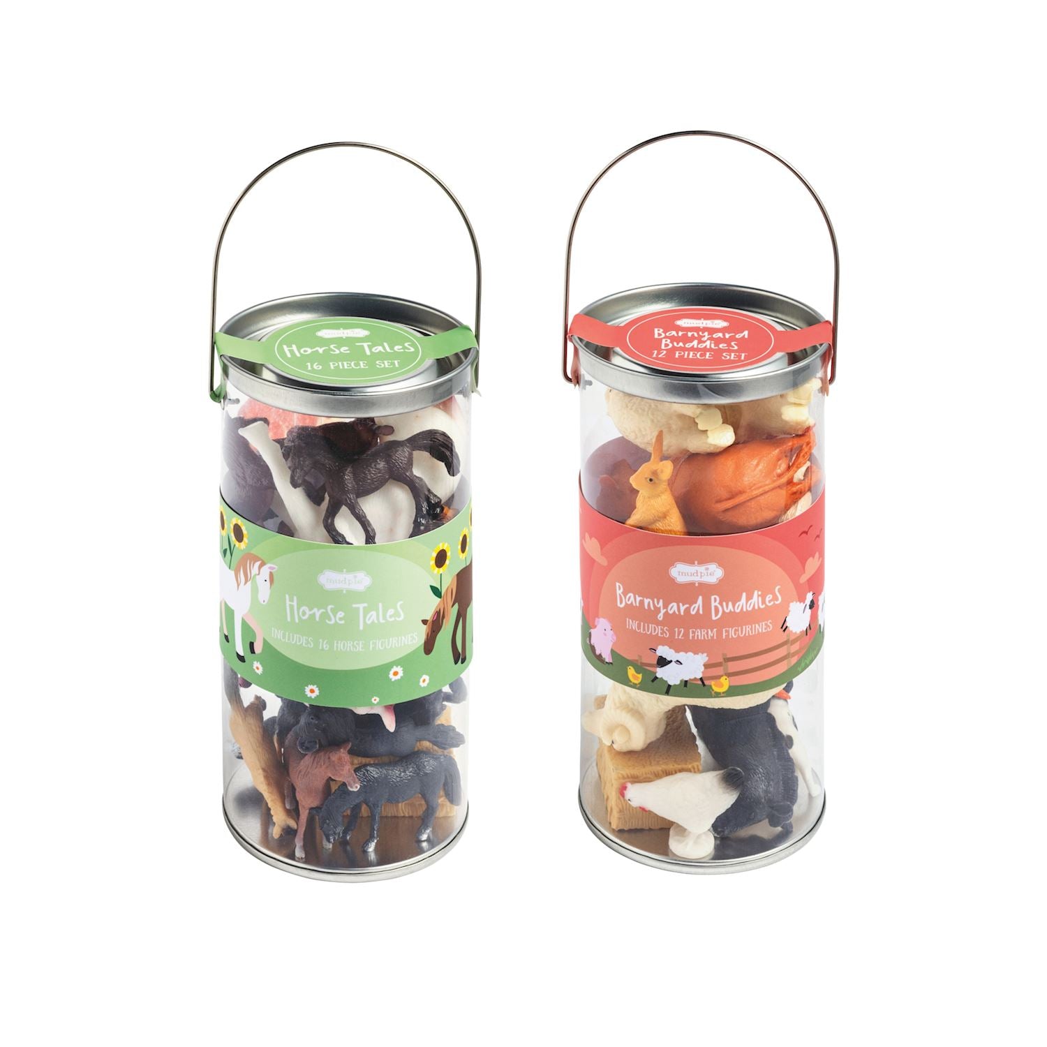 Mudpie- Barnyard & Horse Toy Sets 