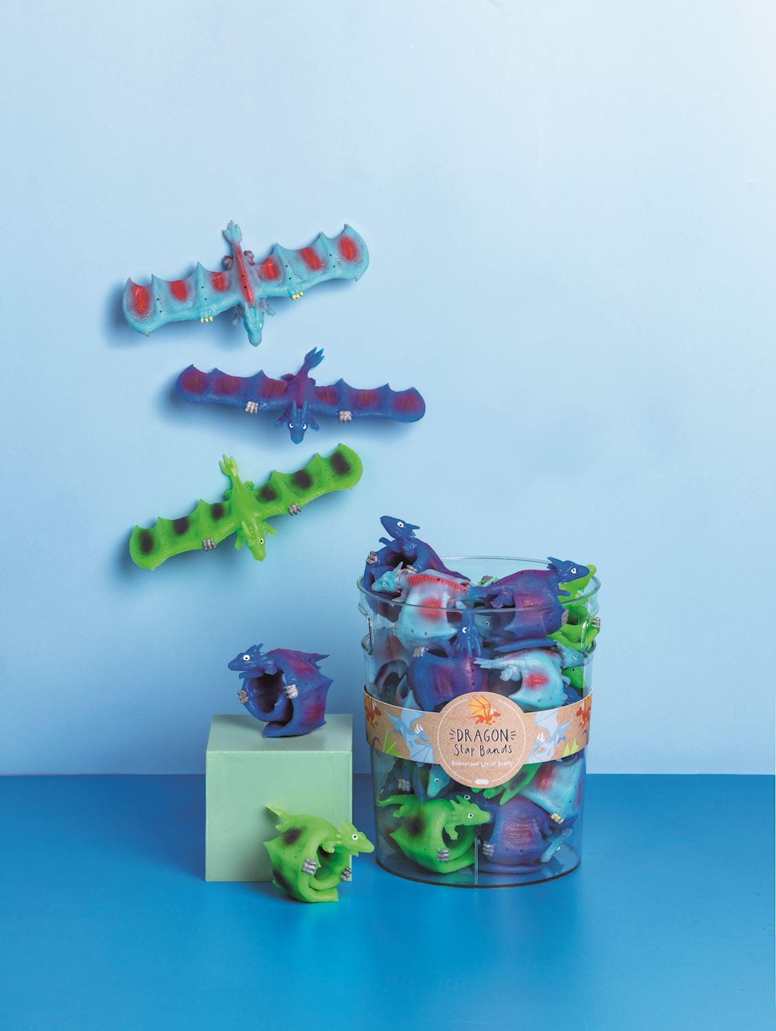 Mudpie Dragon Wrist Buddy Slap Band 