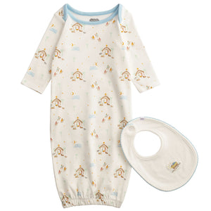 Mudpie- Nativity Gown & Bib Set (0-3m) #10800127