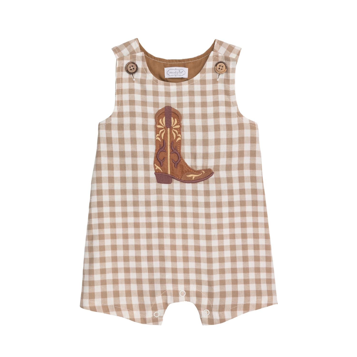 Mudpie Boot Gingham Jon Jon 