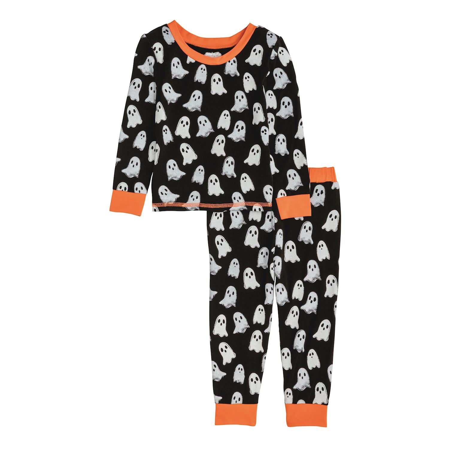 Mudpie- Black Ghost Glow Pj Set 