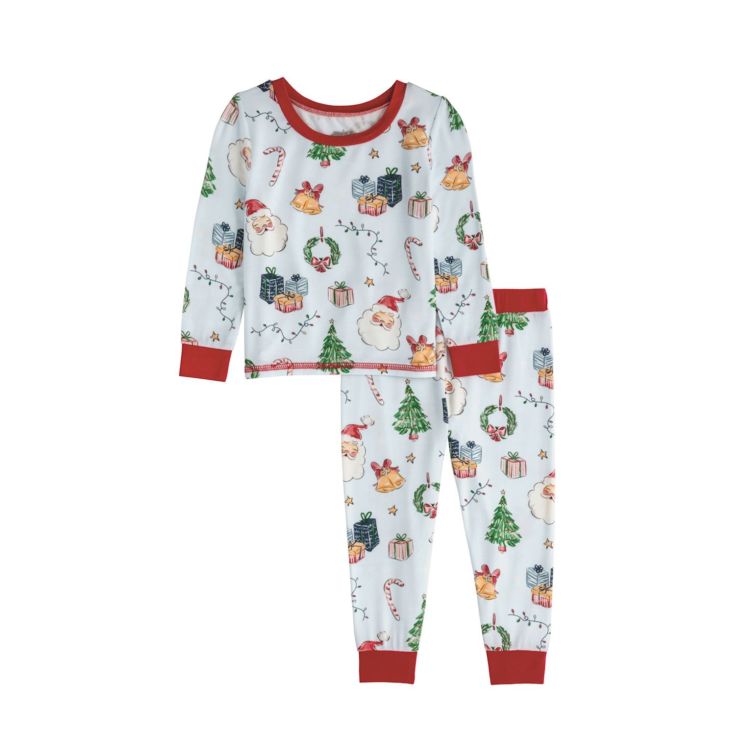 Mudpie- Blue Christmas Pj Set 