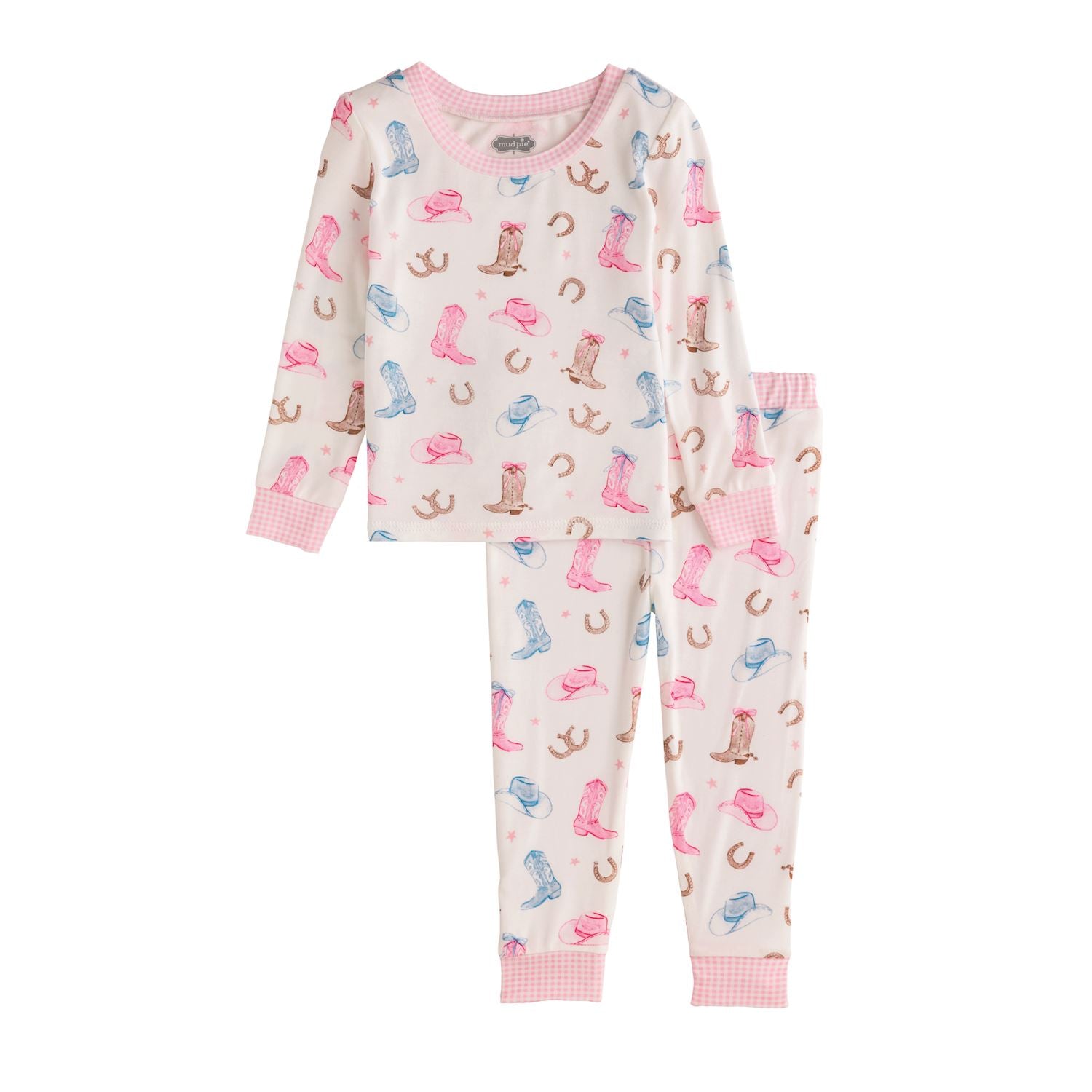 Mudpie- Cowgirl Boot Pj Set 